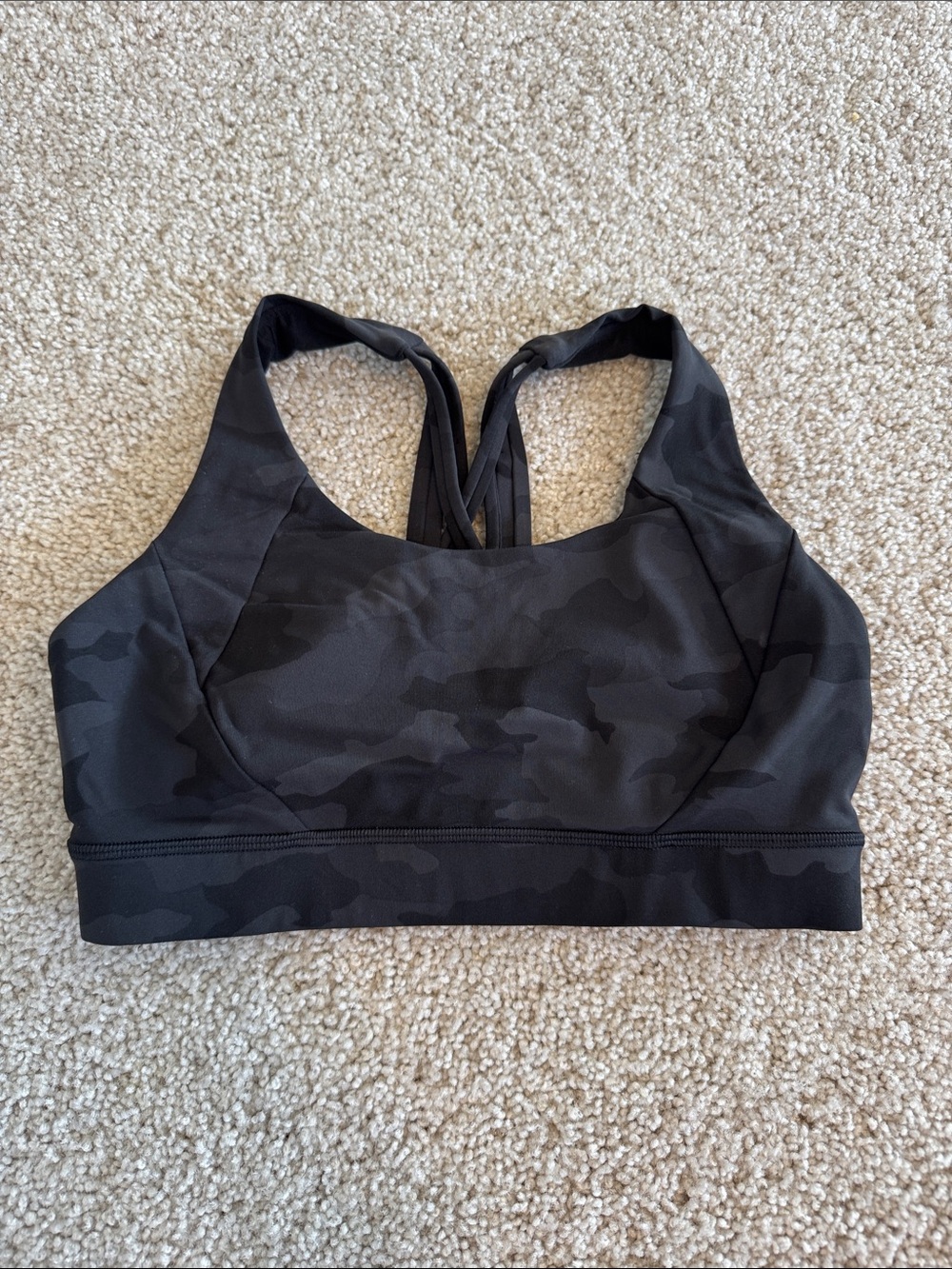 Lululemon Energy bra incognito camo size 6
